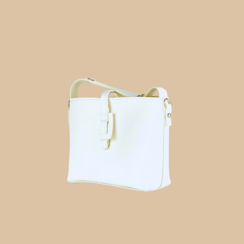 SANDY WHITE HANDBAG