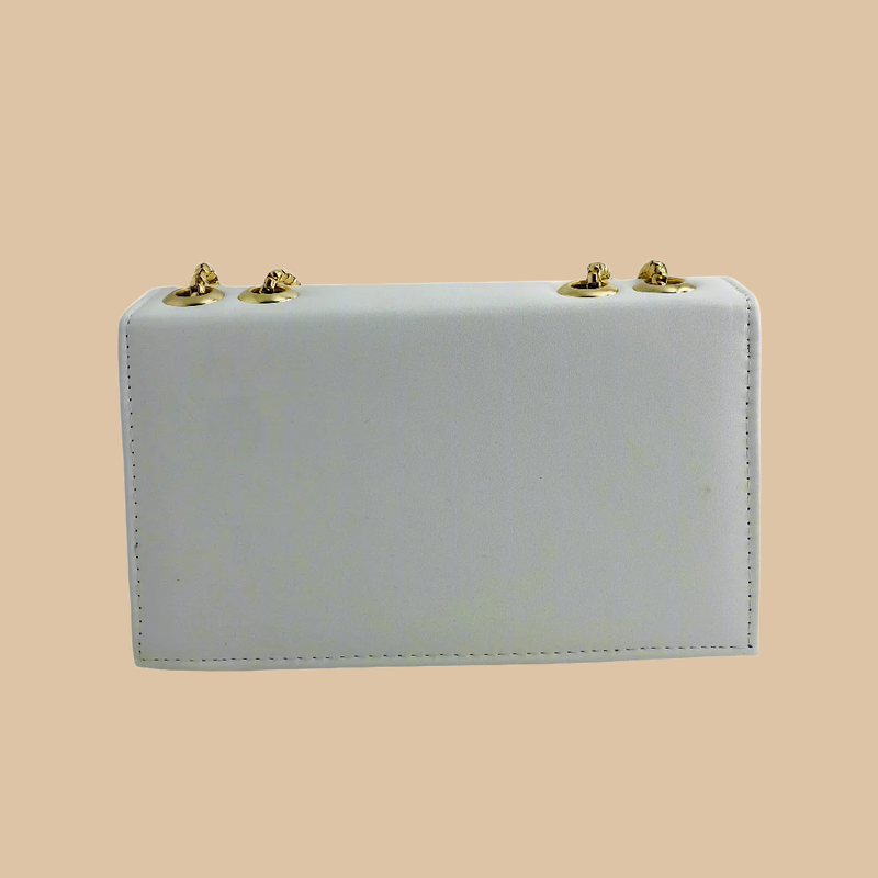 Buckle Crossbody White