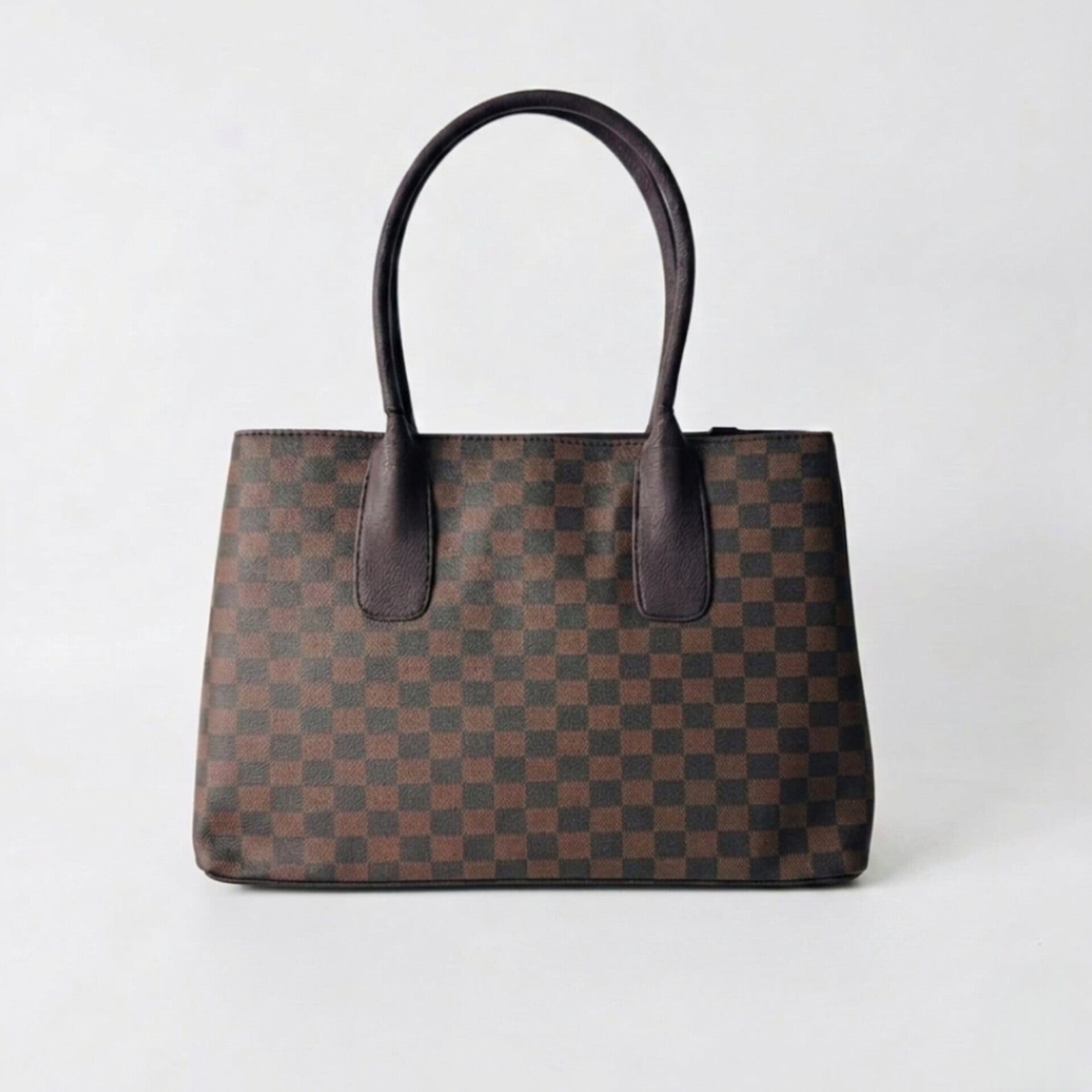 Fizzy Check Double compartments Brown