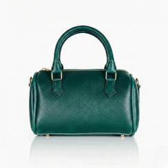 MINI DUFFLE GREEN BAG