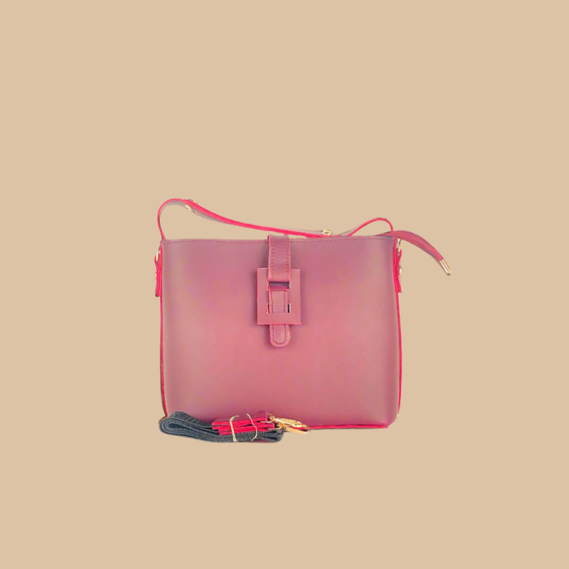 SANDY MAROON HANDBAG