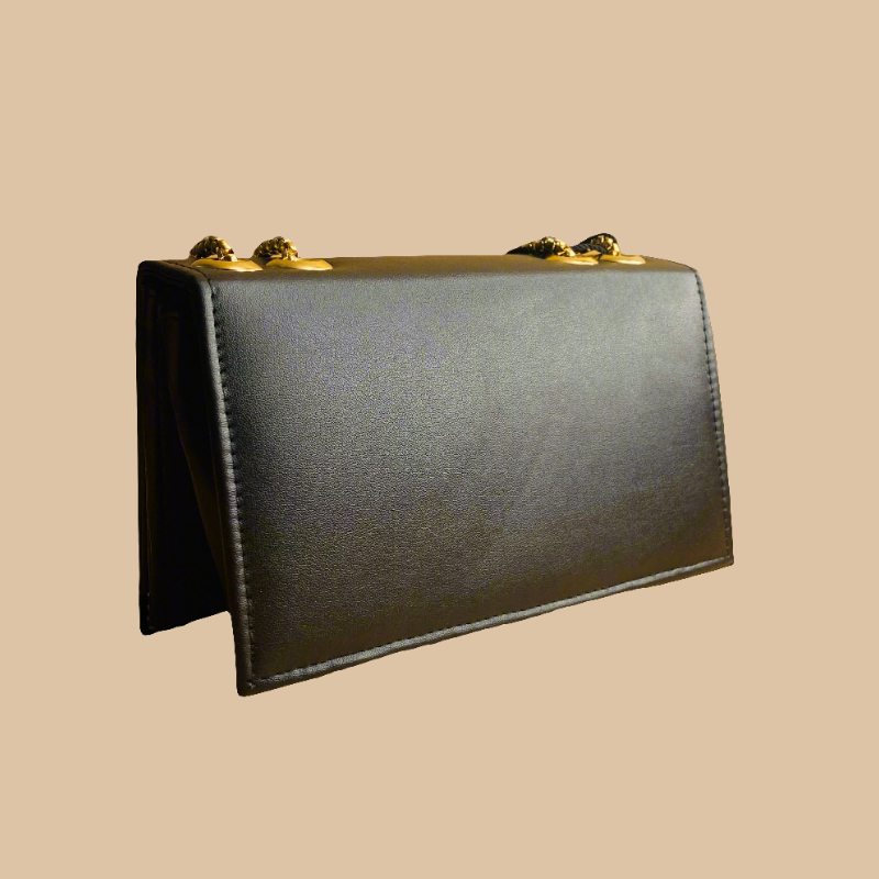 Buckle Crossbody Black