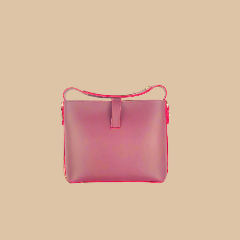 SANDY MAROON HANDBAG
