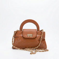 TWIST CROSSBODY BROWN