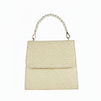 ALEXA FAWN PEARL HANDBAG