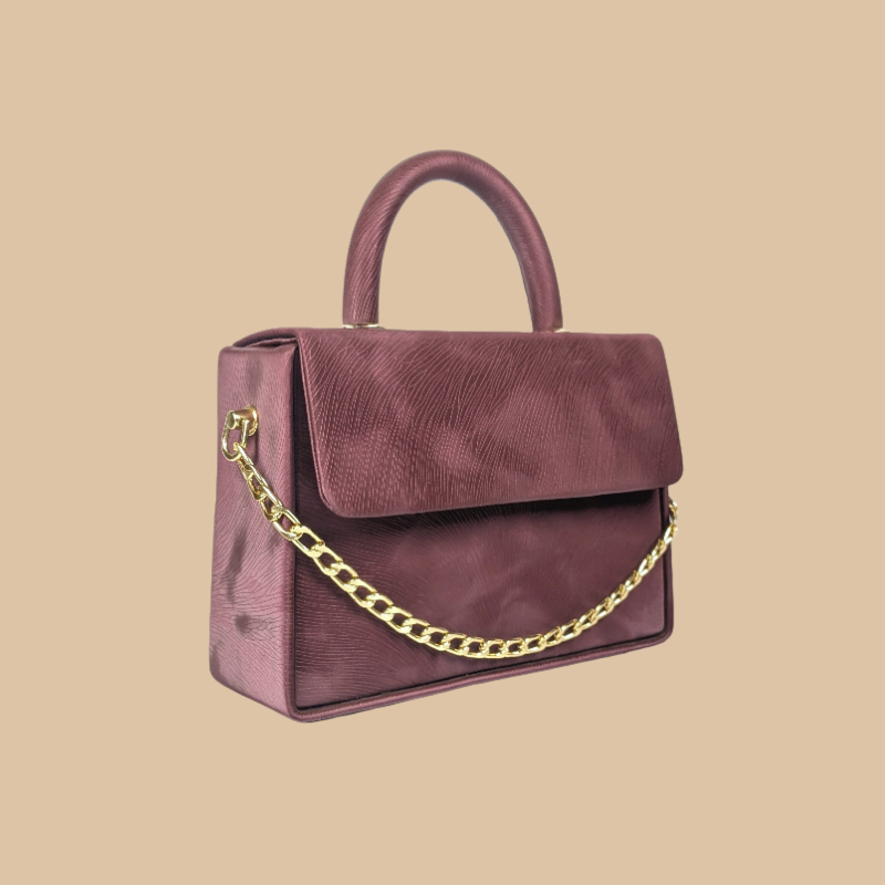 EVA PREMIUM HANDBAG MAROON