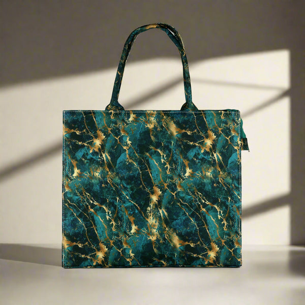 MARBLE GREEN PRINT CANVAS