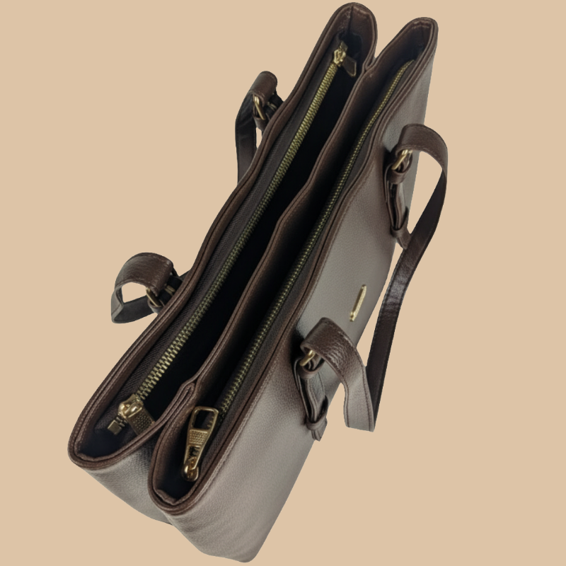 JADEL DOUBLE ZIP D BROWN
