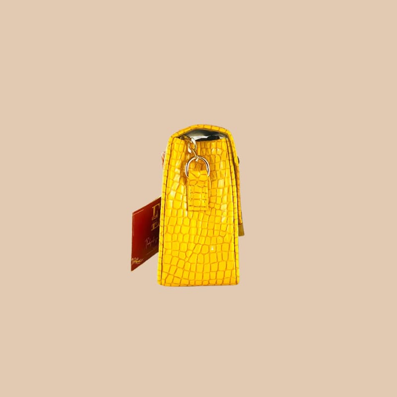 VEE CROSSBODY MUSTARD
