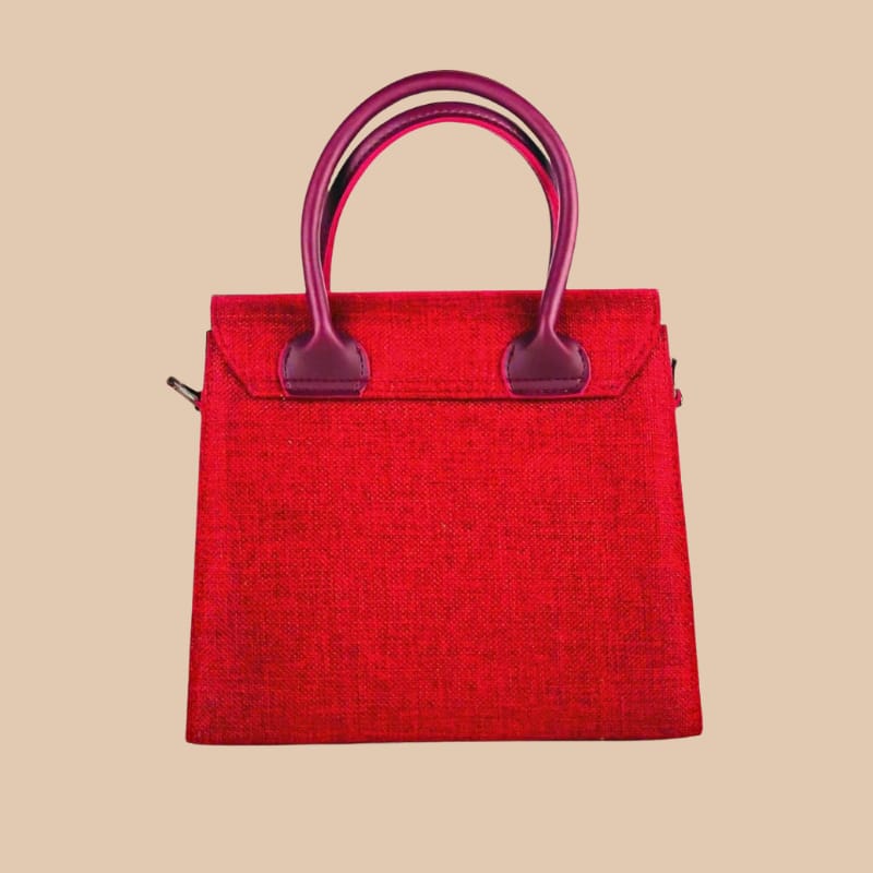 MUFFLE-HANDBAG-MAROON