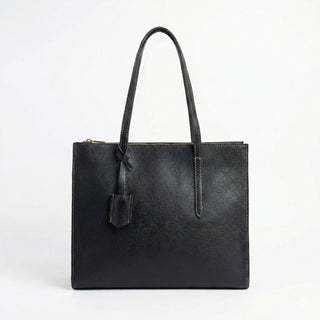 LIZA LARGE BLACK TOTE BAG