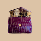 Marble Crossbody Maroon