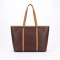 THE SHOPPER TOTE BAG BROWN
