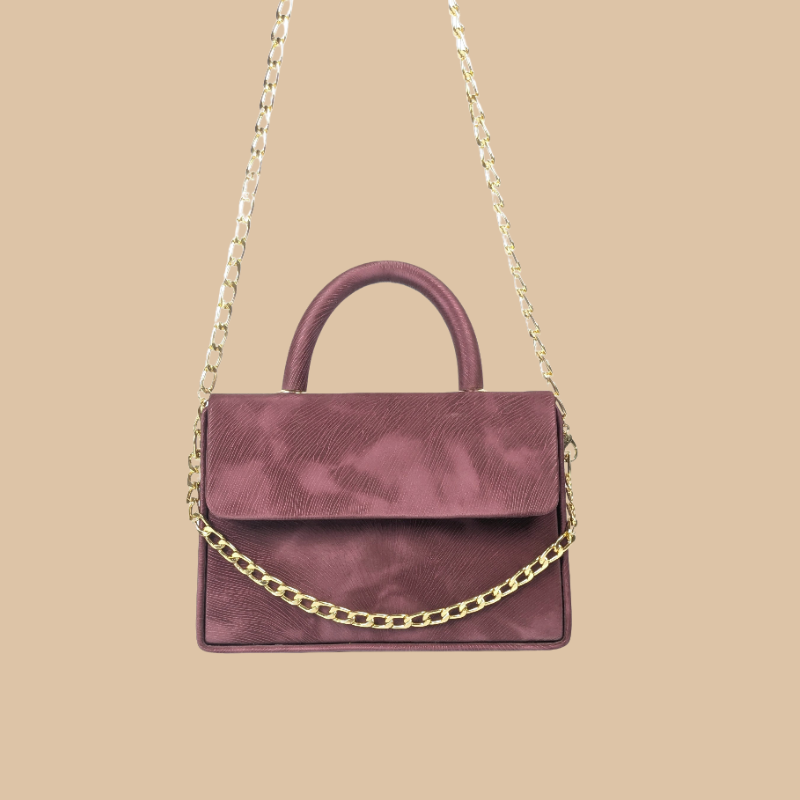 EVA PREMIUM HANDBAG MAROON