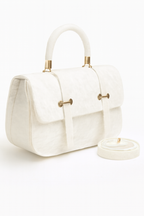 LAVA WHITE PREMIUM HANDBAG 👜
