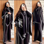 Black CozyCharm Fleece 3pc Set