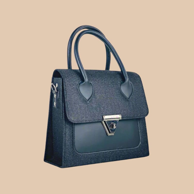 MUFFLE-HANDBAG-BLACK
