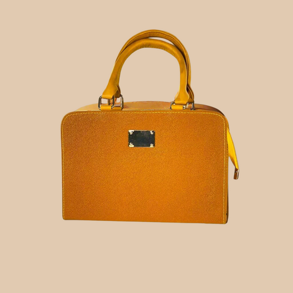 RHINE-HANDBAG-MUSTARD