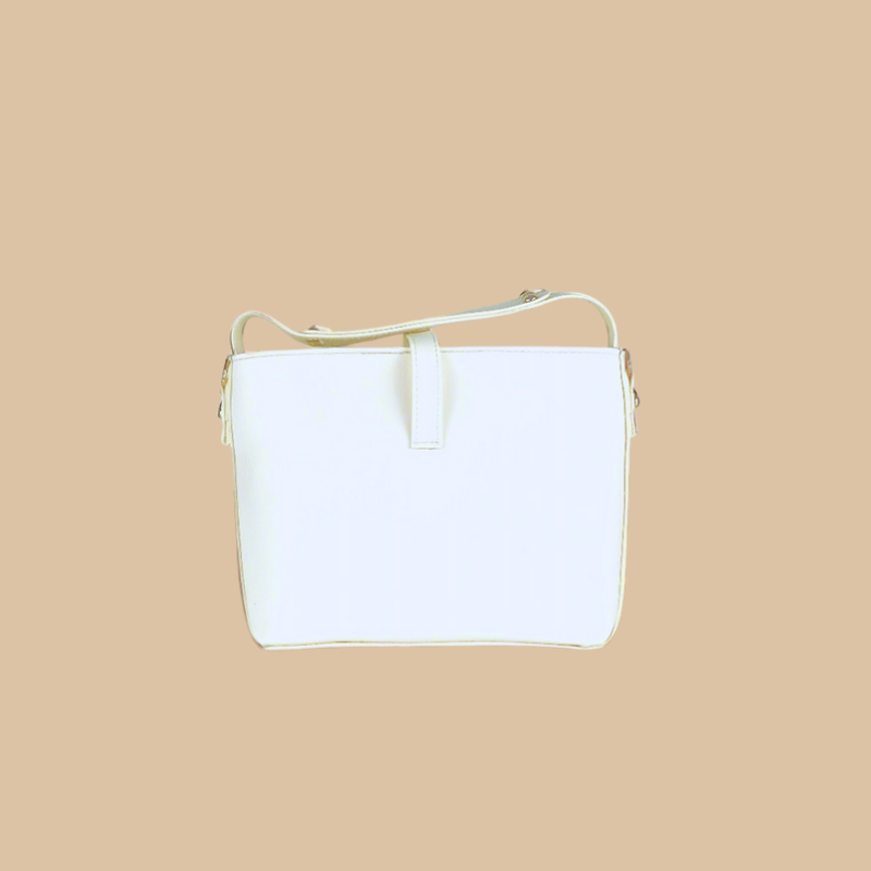 SANDY WHITE HANDBAG