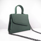 ERA HANDBAG DARK GREEN