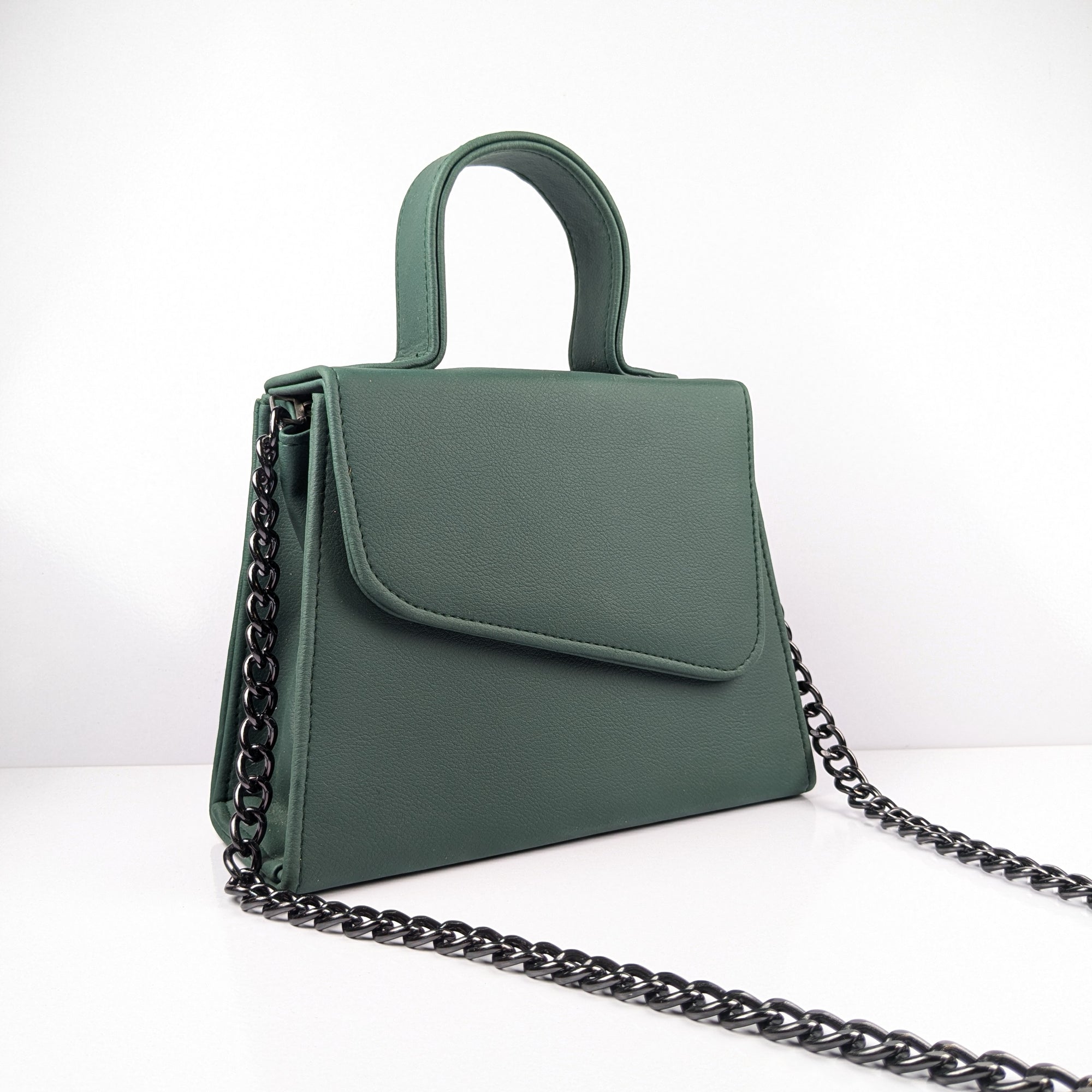 ERA HANDBAG DARK GREEN