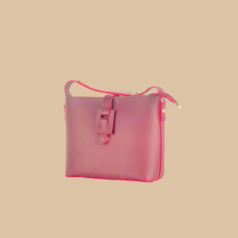 SANDY MAROON HANDBAG