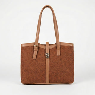 JUTH PREMIUM BROWN HANDBAG