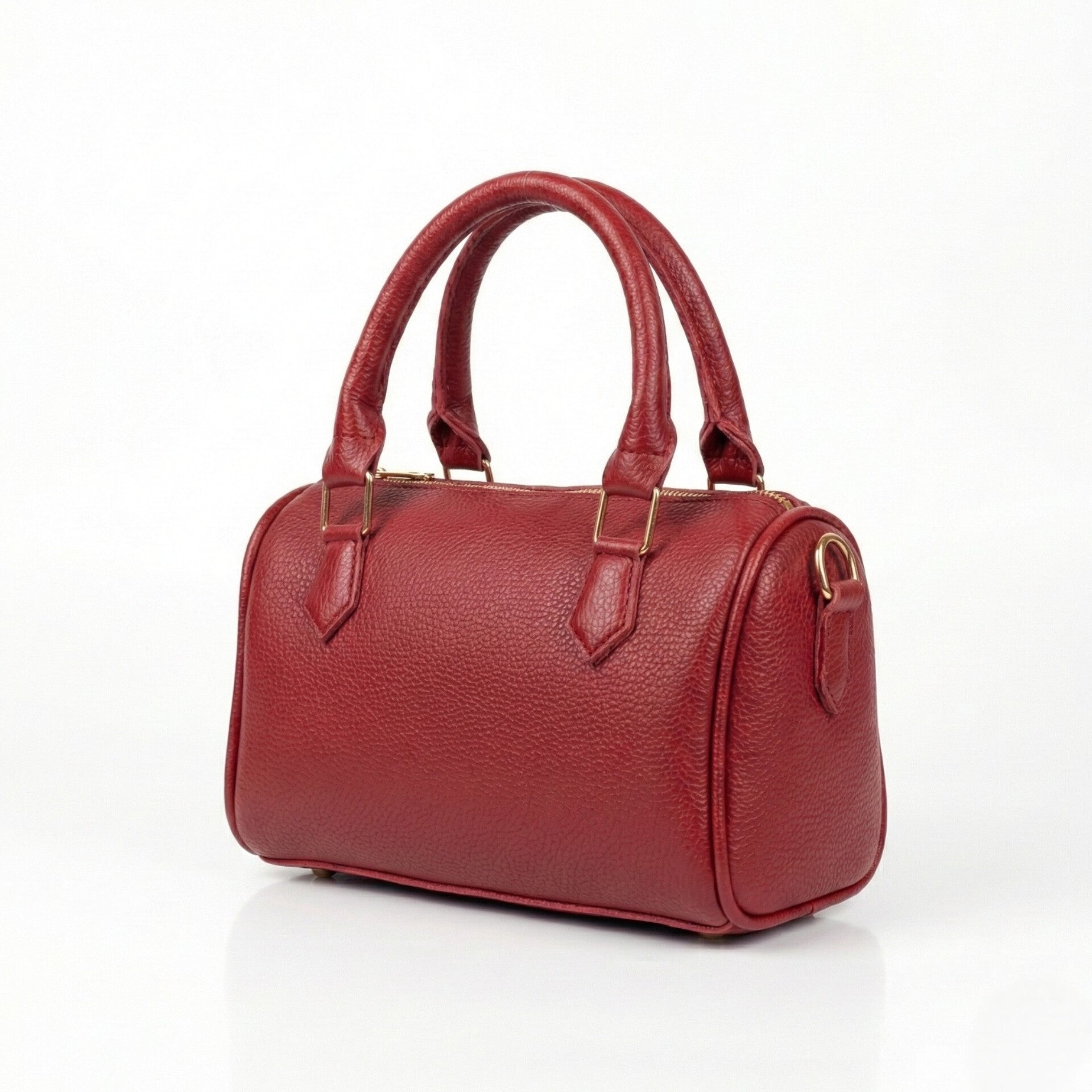 MINI DUFFLE MAROON BAG