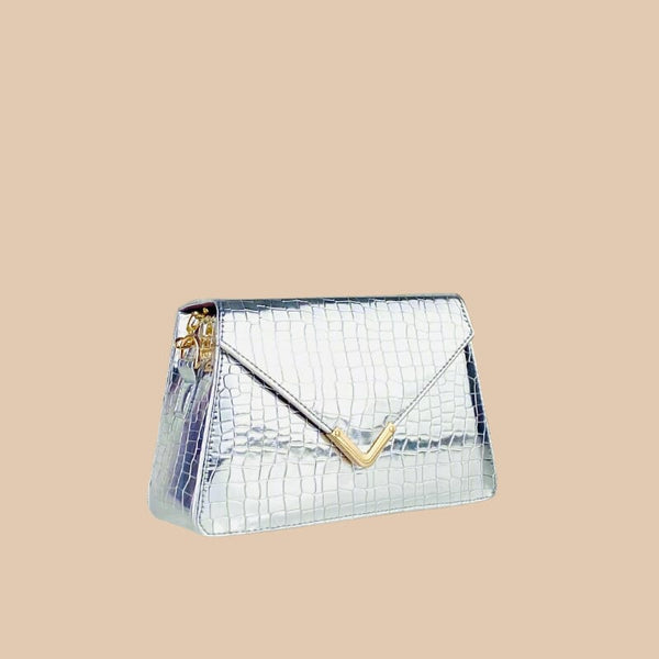VEE CROSSBODY SILVER